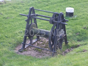 windlass seen on the bank of the River Idle at West Stockwith
