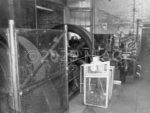 Glenn Leather's, Irthlingborough Ruston oil engine in February 1981